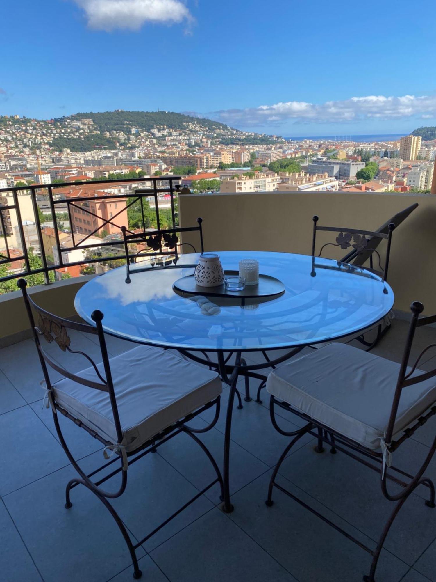 Appartement 02 Vue Panoramique -Wifi- Parking Prive -Nice Ngoại thất bức ảnh